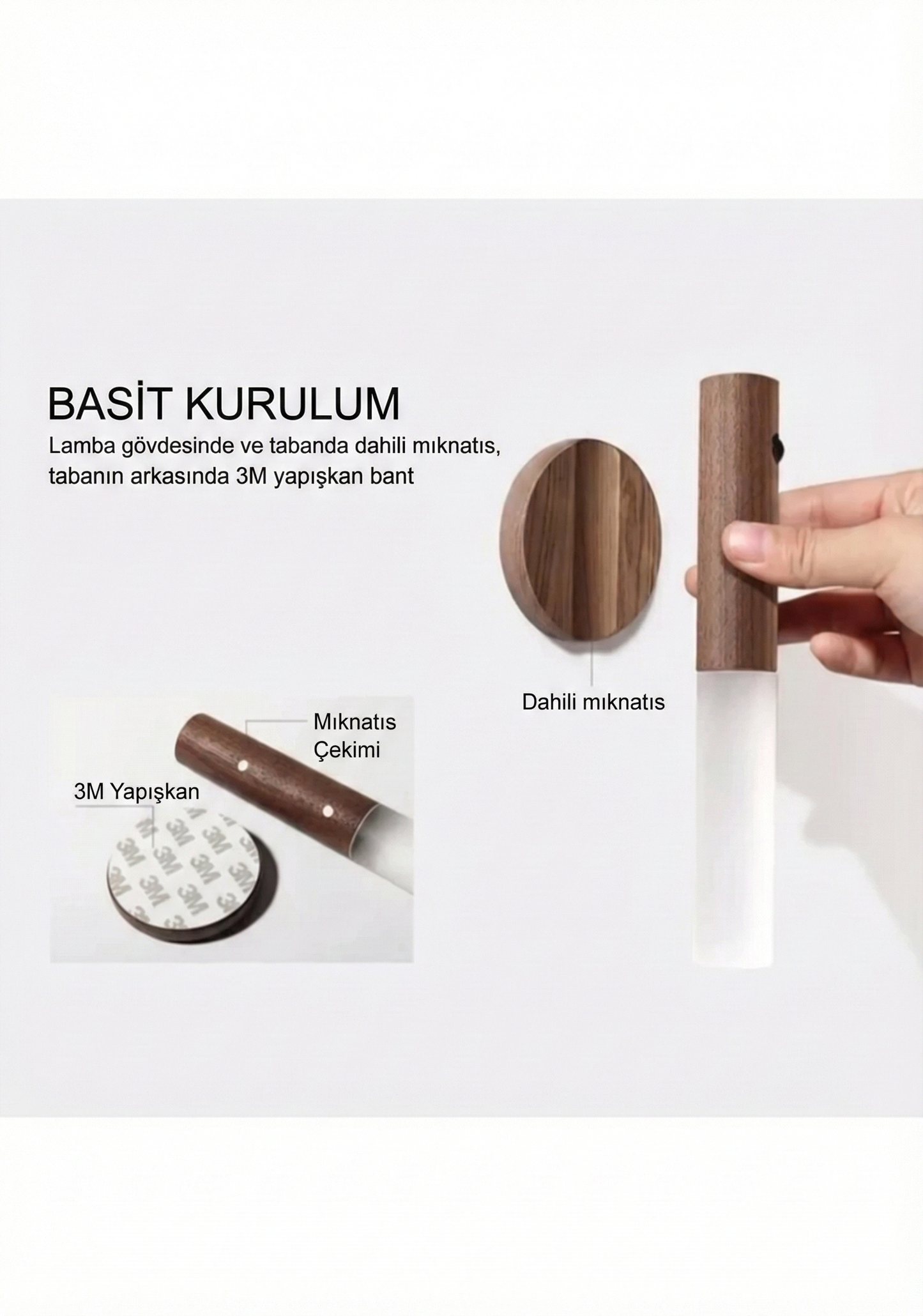 Akıllı Sensörlü Lamba LED Aydınlatma